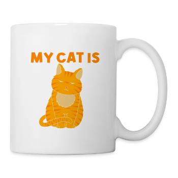 tabby cat - Mug - white - Right