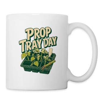 Plateau de propagation Humour de la pépinière de plantes, plateau d’accessoires Da - Mug blanc - blanc - Droite