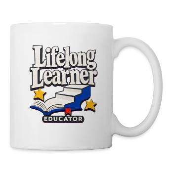 Enseignant pour apprenants tout au long de la vie : Enseignant de rentrée à l’école C - Mug blanc - blanc - Droite