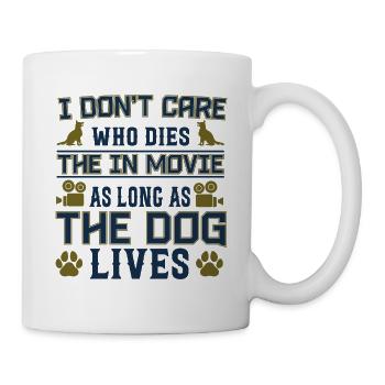 Dog Lives Film Lustiges Hundeliebhaber-Merch - Tasse - Weiß - Rechts