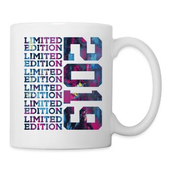 COOL 7 JAHRE LIMITED EDITION 2019 7. GEBURTSTAG - Tasse - Weiß - Rechts