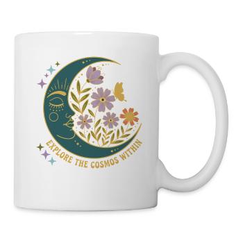 Spirituality Explore The Cosmos Within Meditation - Mug - white - Right