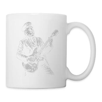 Millard Fillmore Gitarre - Tasse - Weiß - Rechts