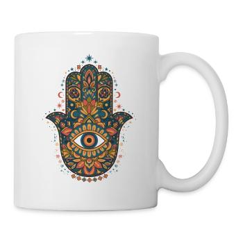 Spiritualität Heilige Geometrie Zen-Symbol - Tasse - Weiß - Rechts