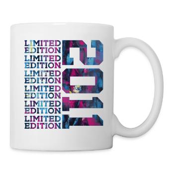 COOL 15 JAHRE LIMITED EDITION 2011 15. GEBURTSTAG - Tasse - Weiß - Rechts
