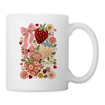 Strawberry Strawberries - Mug - white - Right