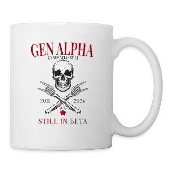 Gen Alpha – Generated by AI - Tasse - Weiß - Rechts