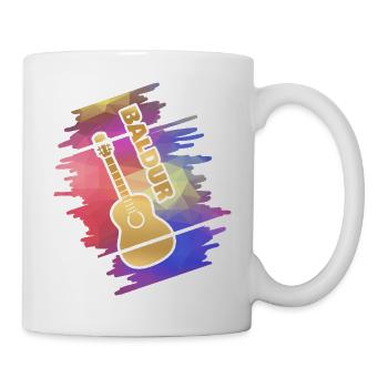 Gitarrenspielen Baldur - Tasse - Weiß - Rechts