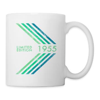 Édition limitée 1955 Sports masculins féminins pour anniversaire - Mug blanc - blanc - Droite