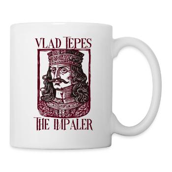 Vlad Tepes Der Impaler - Tasse - Weiß - Rechts