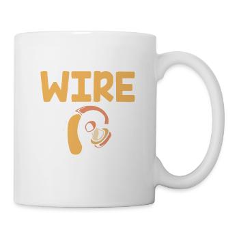 Taub Taubheit Deaf Gebärdensprache - Tasse - Weiß - Rechts
