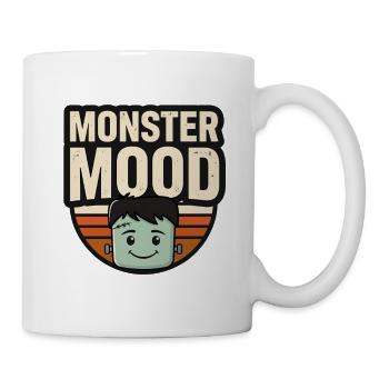 Süßes Halloween-Monster – Monsterstimmung - Tasse - Weiß - Rechts