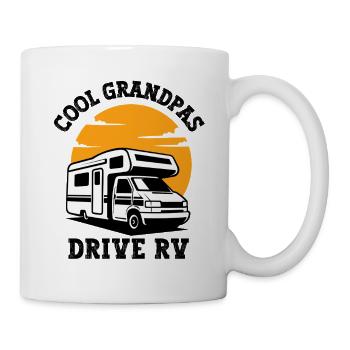 Cool Grandpas Wohnmobil - Tasse - Weiß - Rechts
