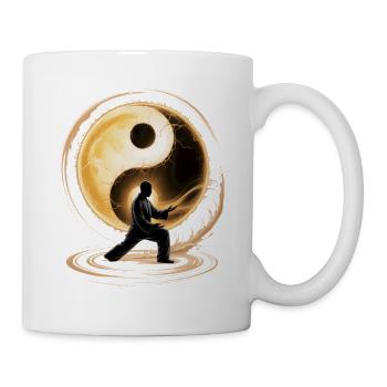 Tai Chi Zen Meditation – Chi Qigong Training  - Tasse - Weiß - Rechts