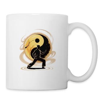 Tai Chi Zen Meditation – Chi Qigong Training - Tasse - Weiß - Rechts