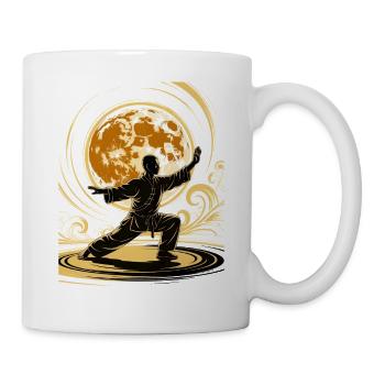 Tai Chi Zen Meditation – Chi Qigong Training - Tasse - Weiß - Rechts