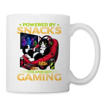 Gamer Gaming Cat Video Game - Tasse - Weiß - Rechts