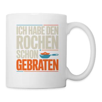 Rochen Schon Gebraten Stachelrochen Manta Rochen - Tasse - Weiß - Rechts