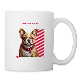 Petite Cheffe Frenchie Power - Tasse - Weiß - Rechts