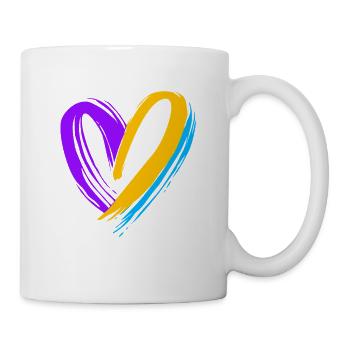 Blasenkrebs Krebs Blase - Tasse - Weiß - Rechts