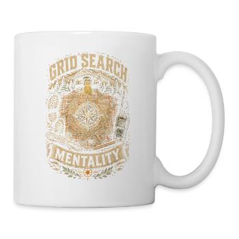 Rettungsteam Grid Search Mentality - Tasse - Weiß - Rechts