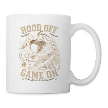 Falknerei Falkner Hood Off Game On - Tasse - Weiß - Rechts