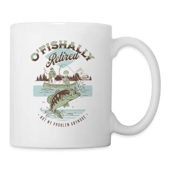 Vintage Fishing Retirement - Mug - white - Right