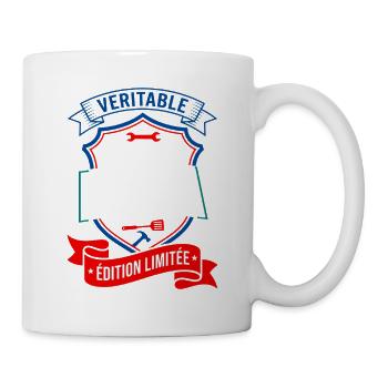 Super Papa Édition Limitée Fête Des Pères - Mug blanc - blanc - Droite
