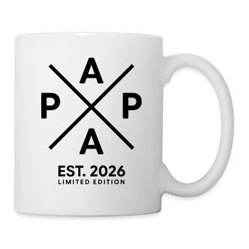 Papa Est. 2026 | Father | Father's Day Gift - Mug - white - Right