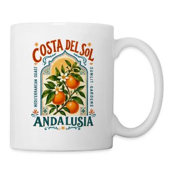 Andalucia Costa del Sol Design - Mug - white - Right