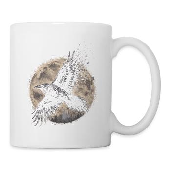 Rabe Raben - Tasse - Weiß - Rechts