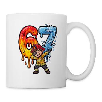Fire Heroes Fire and Water Duo 67 - Mug - white - Right