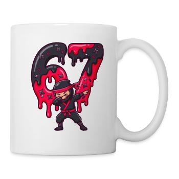 Drip Ninja 67 Neon Drops - Mug - white - Right