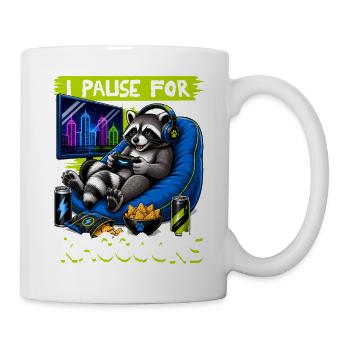 Gamer Gaming Cat Video Game - Tasse - Weiß - Rechts