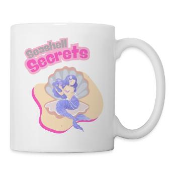 Geheimnis der Muschel - Tasse - Weiß - Rechts