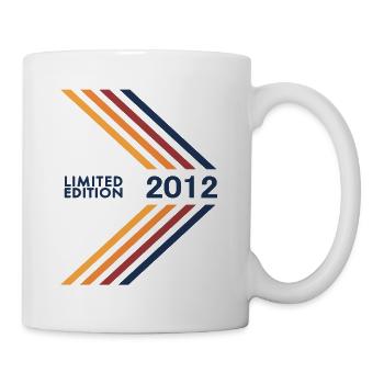 2012 Limited Edition Geburtstag Mädchen Jungen - Tasse - Weiß - Rechts