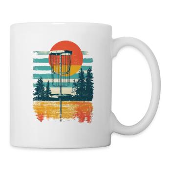 Basket And Chains Disc Golf Starter Sets - Tasse - Weiß - Rechts
