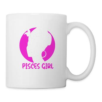 Sternzeichen Fische - Tasse - Weiß - Rechts
