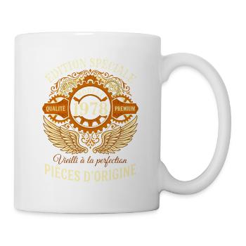 Anniversaire 1978 Modèle Vintage Original - Mug blanc - blanc - Droite