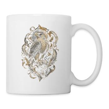 Falknerei Falkner - Tasse - Weiß - Rechts