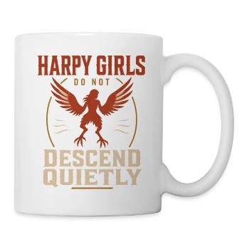 Harpyie Griechische Mythologie Fantasy Monster - Tasse - Weiß - Rechts