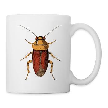 cockroach cockroach insects cockroach cockroaches - Mug - white - Right