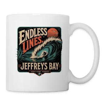 Jeffreys Bay - Mug - white - Right