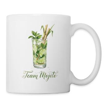 Équipe de enterrement de vie de jeune fille Mojito Barman de cocktails - Mug blanc - blanc - Droite