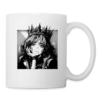 Königin der Schatten Manga Porträt - Tasse - Weiß - Rechts
