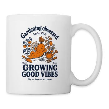Urbaner Gärtnerbau - Tasse - Weiß - Rechts