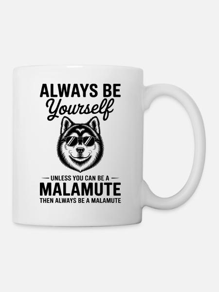 Alaskan Malamute Sprüche Alaskan Malamute Geschenk - Tasse - Weiß