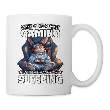 Weekend Gaming: Sleeping Bunny - Mug - white - Right
