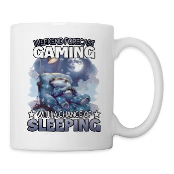 Gaming Weekend Sleep Probability - Mug - white - Right