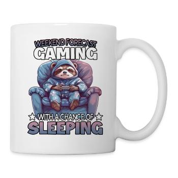 Weekend Gaming: Slumbering Sloth - Mug - white - Right